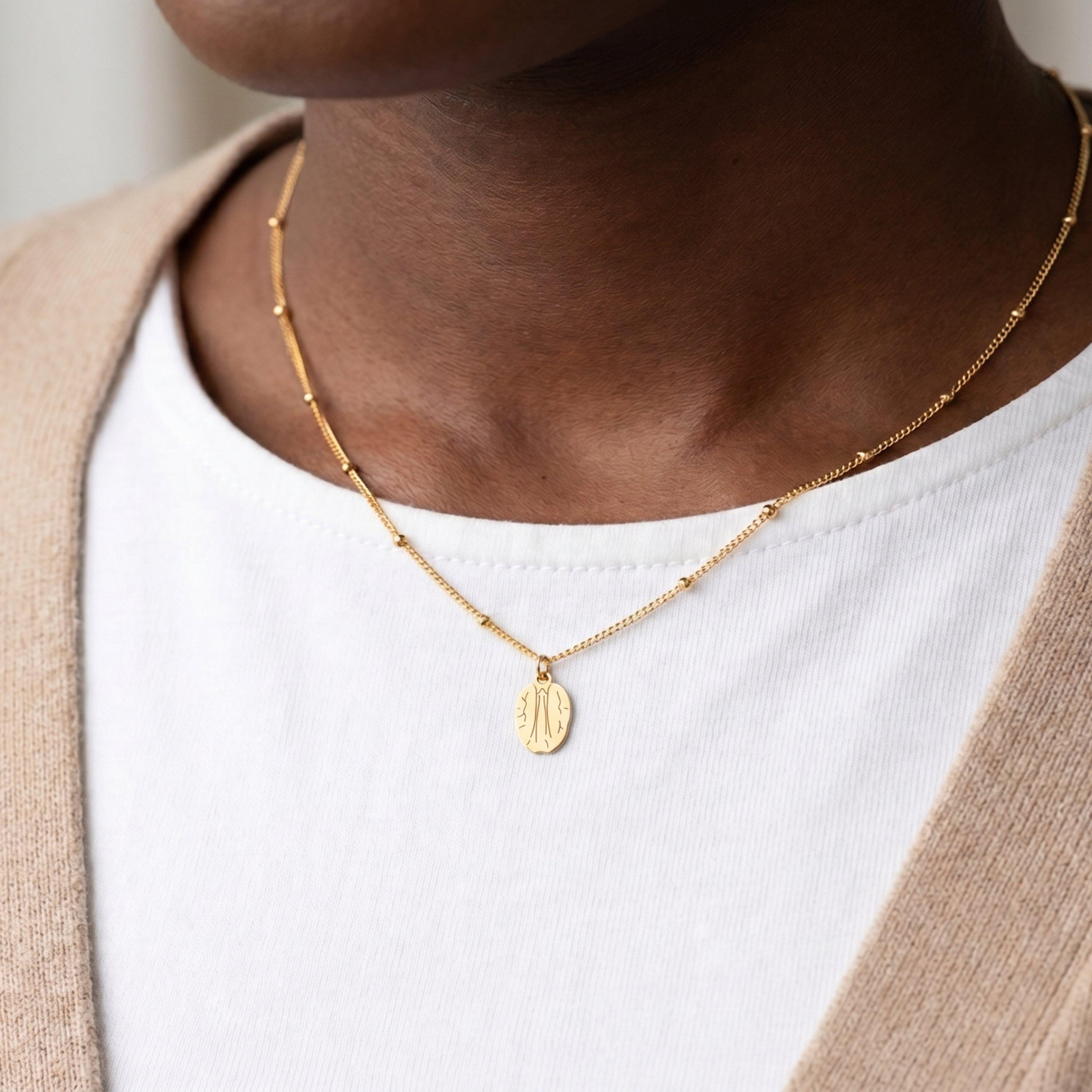 Walnut Beady Necklace