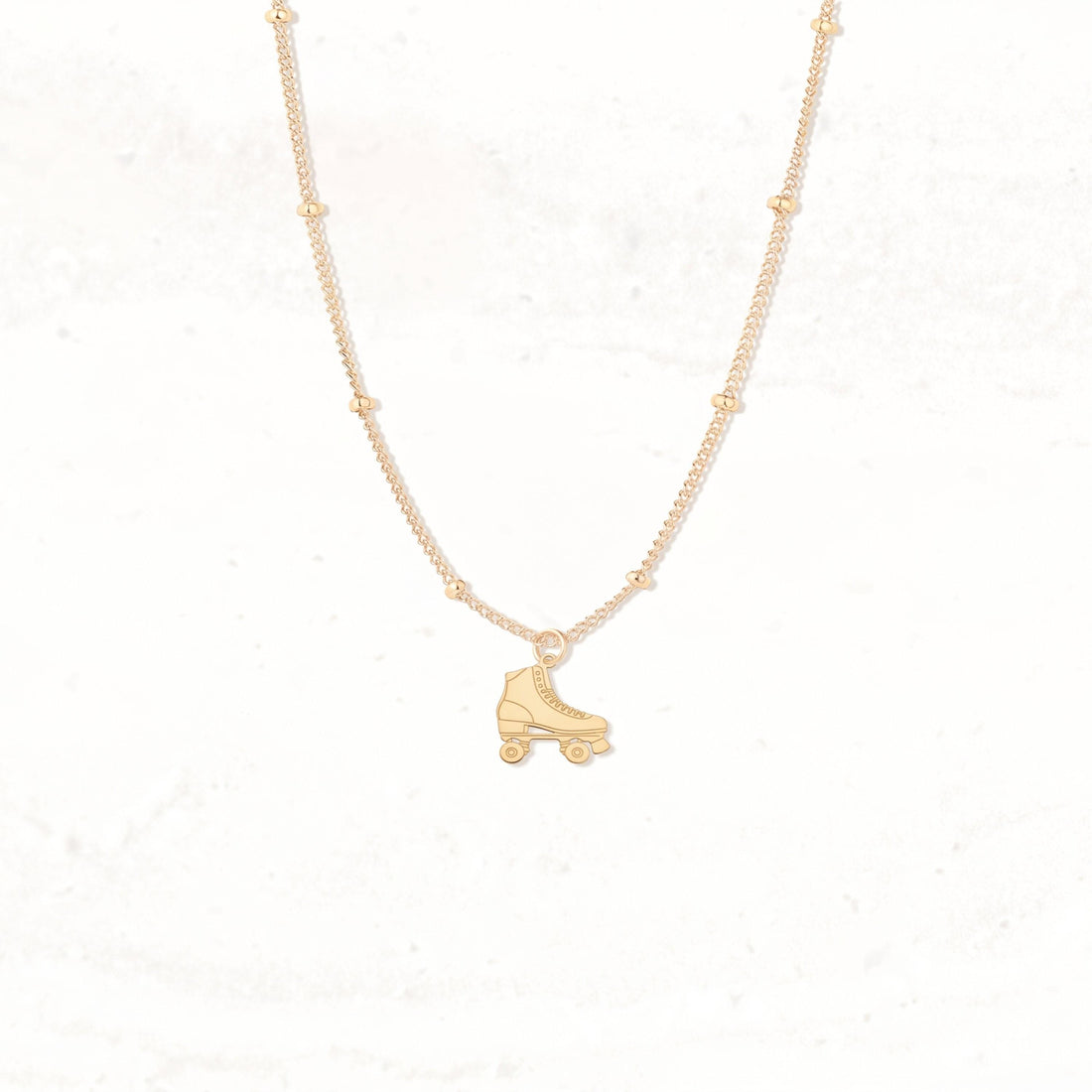 Old School Roller Skate Necklace