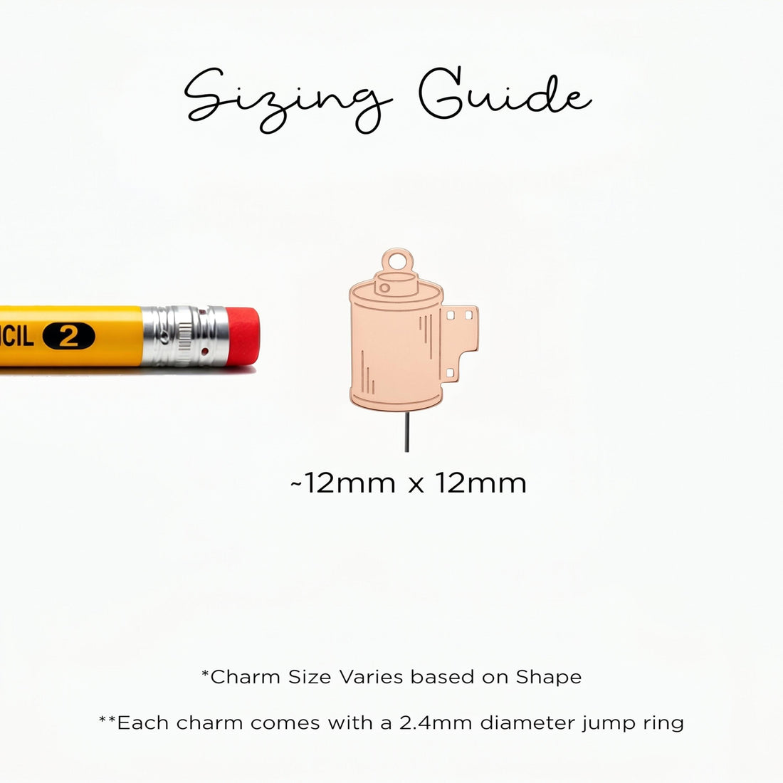 Camera Roll Beady Necklace