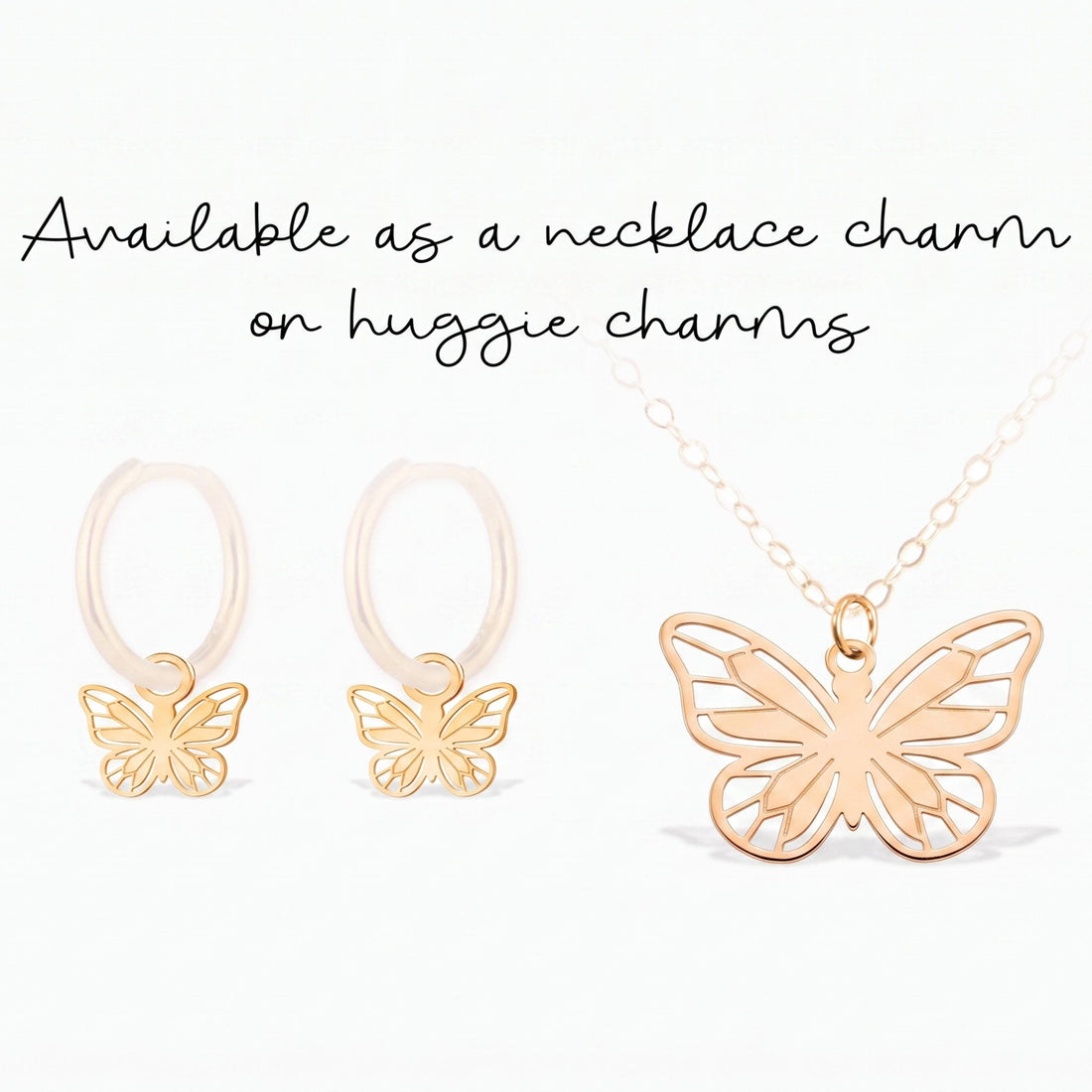 Butterfly Insect Charm Pendant