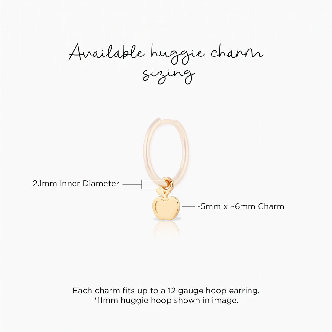 Apple Fruit Necklace Charm