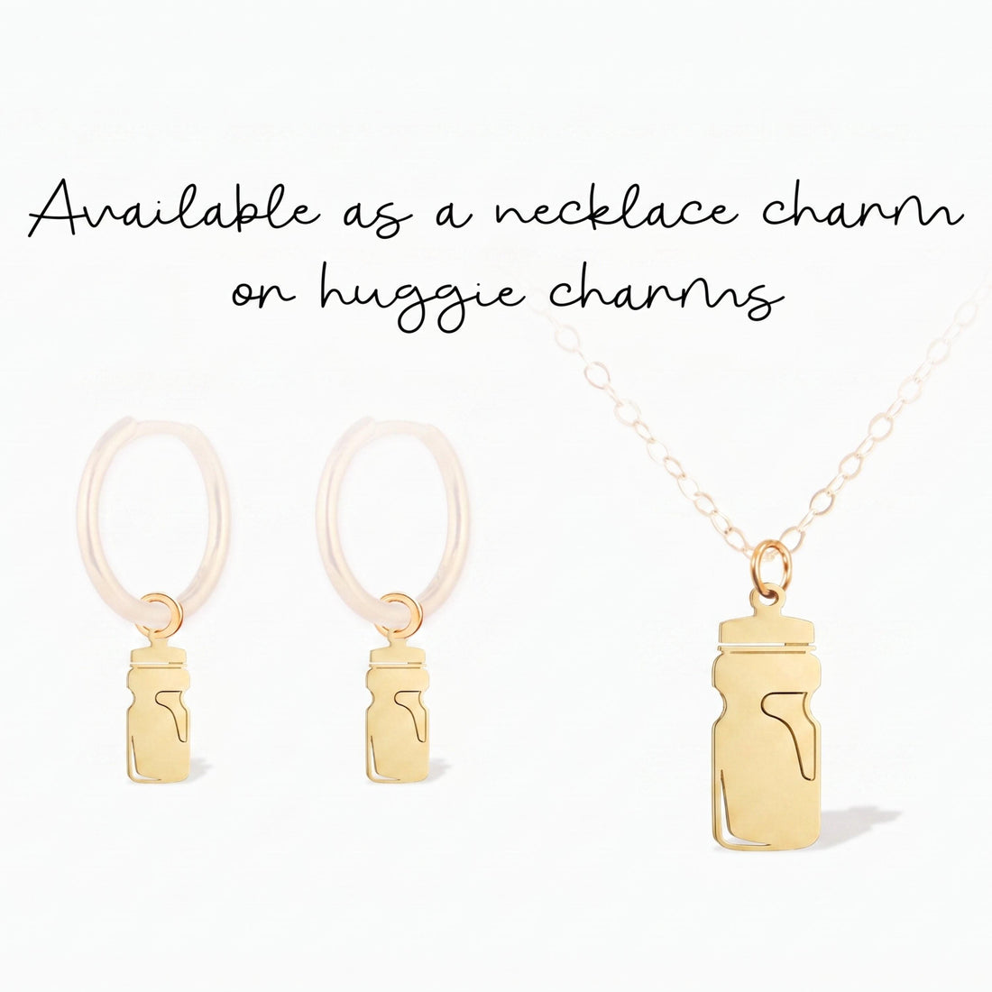 Baby Bottle Charm Pendant