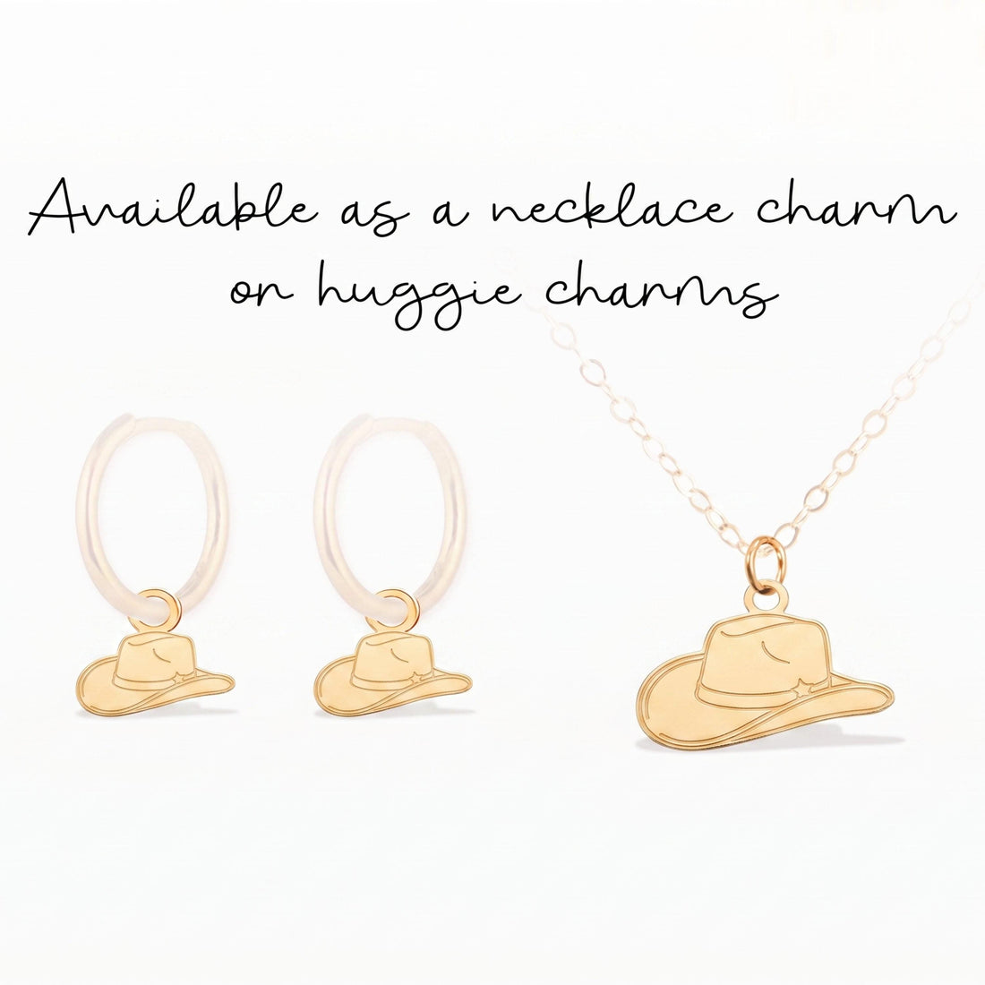 Cowboy Hat Charm Pendant