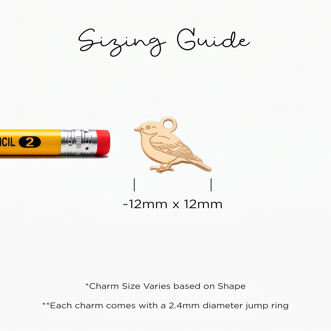 Delicate Songbird Necklace Charm