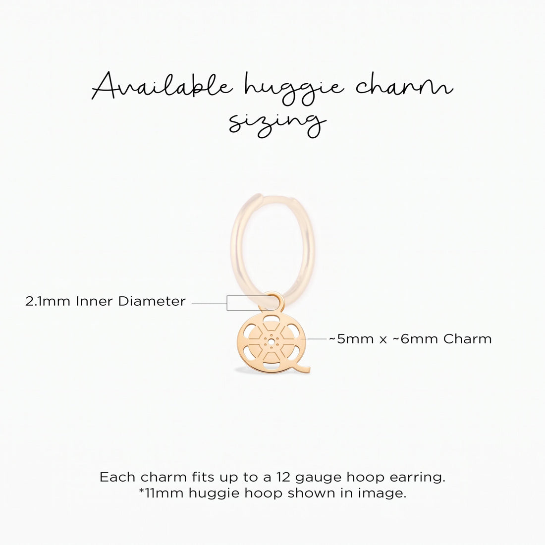 Film Reel Charm Pendant