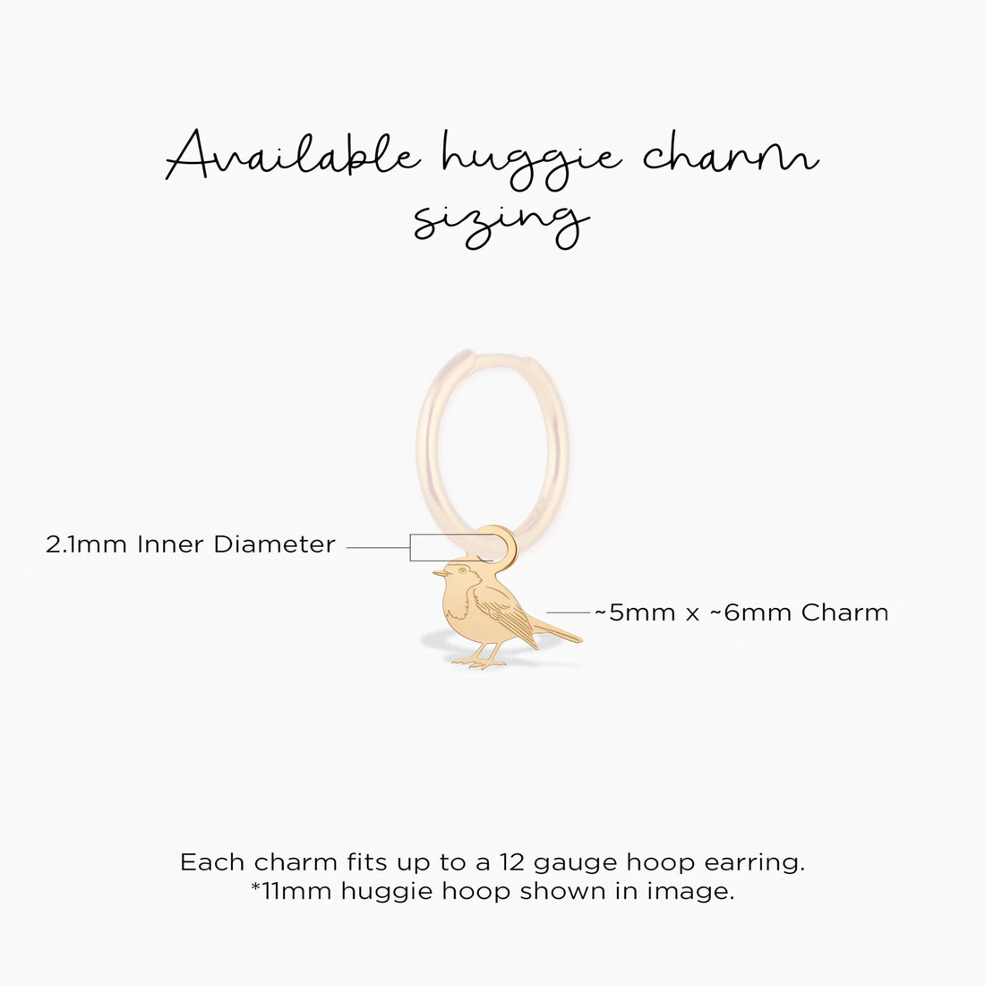 Robin Bird Necklace Charm