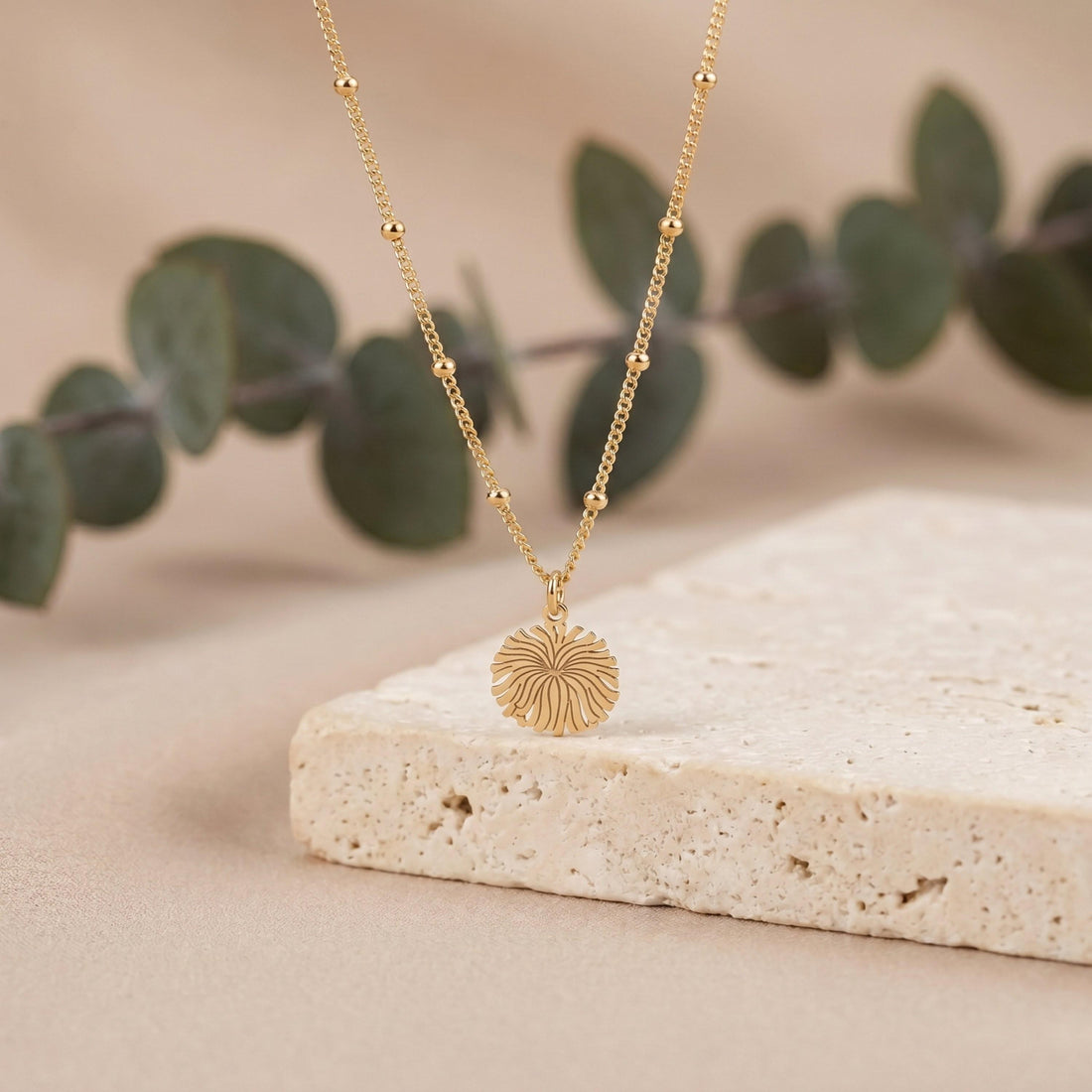 Cheerleader Pompom Necklace