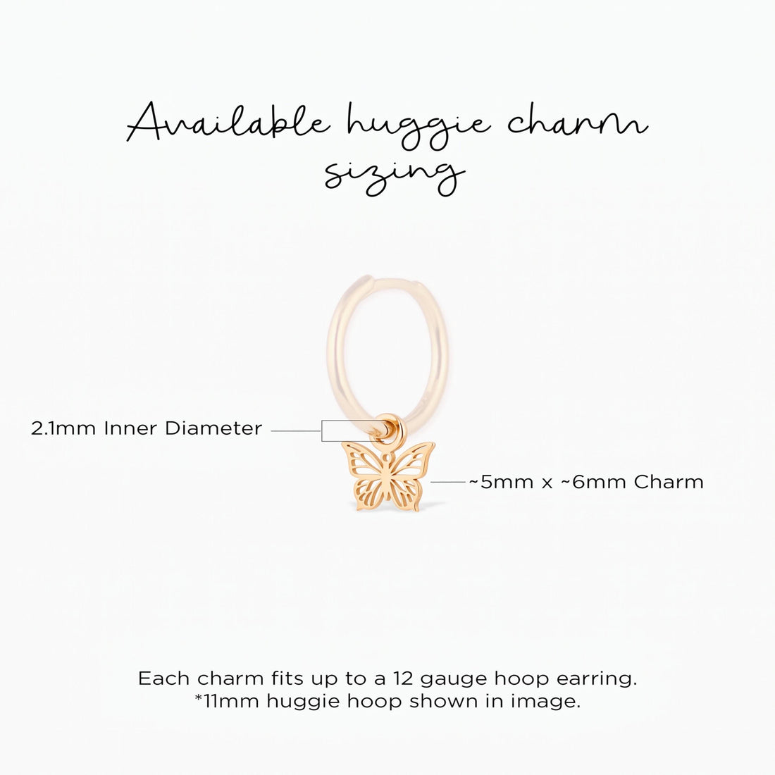 Butterfly Insect Charm Pendant