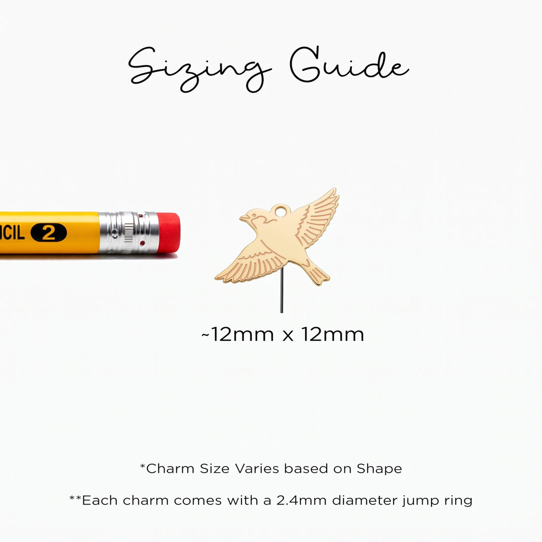Flying Dove Necklace Charm