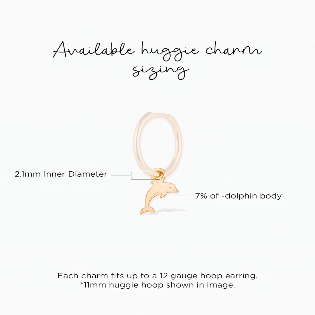 Dainty Dolphin Necklace Charm