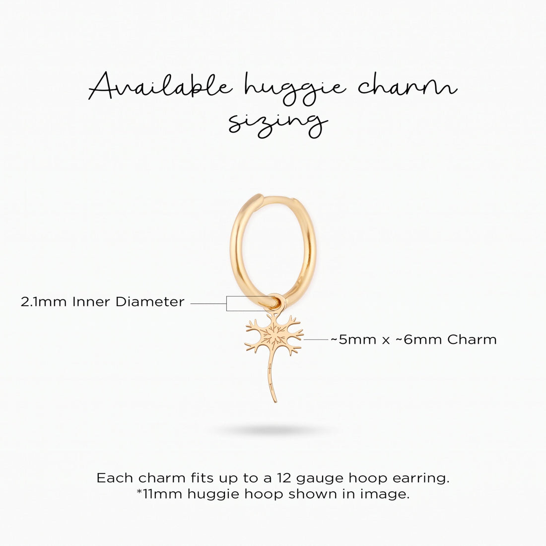 Neuron Cell Necklace Charm