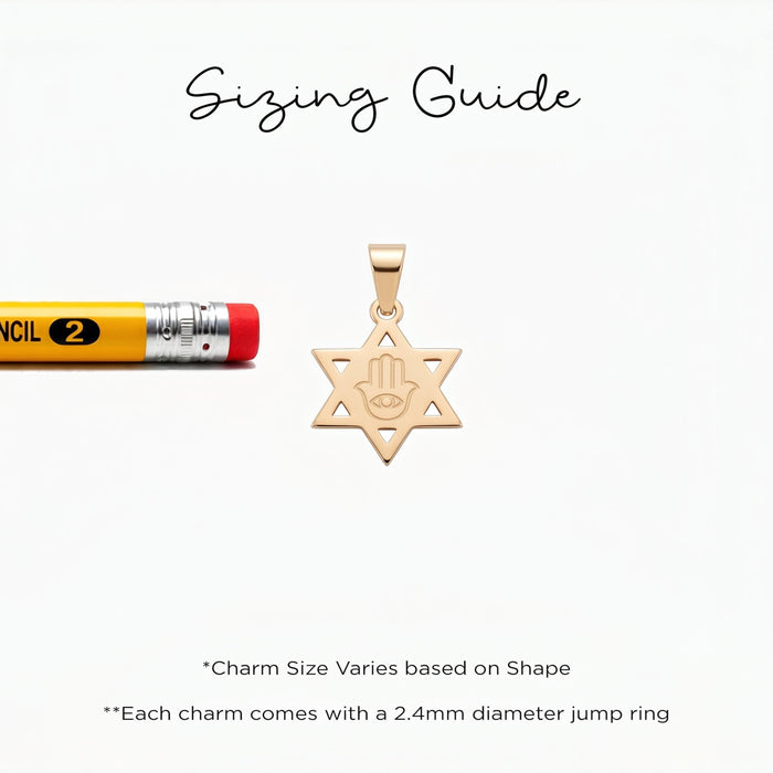 Hamsa Star Beady Necklace