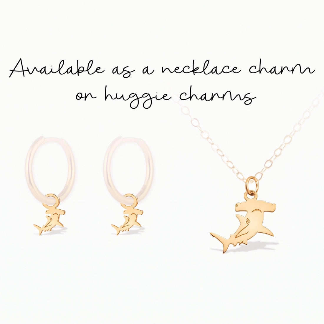 Hammerhead Shark Necklace Charm