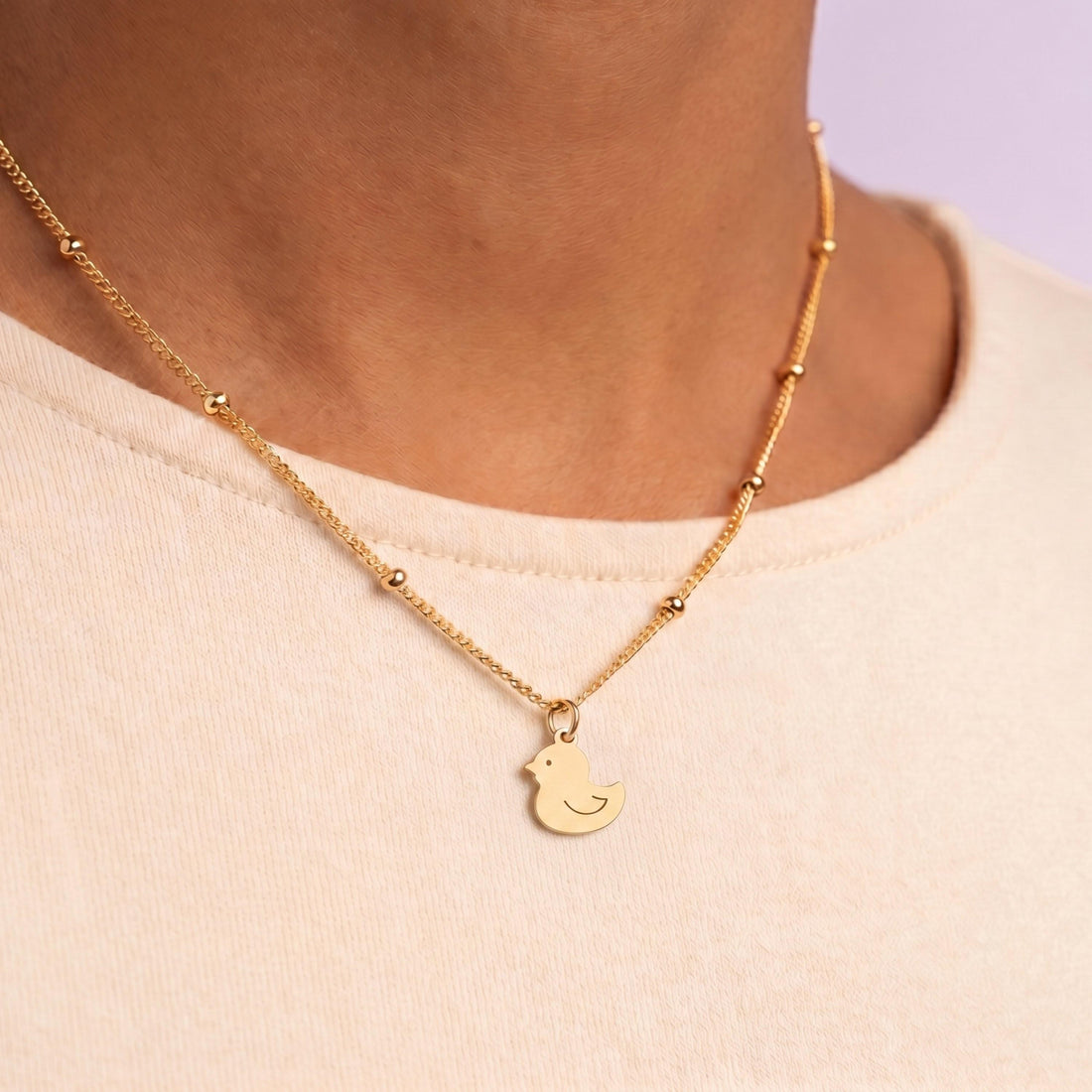 Little Duckie Beady Necklace