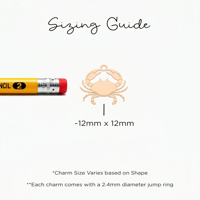 Claw Crab Charm Necklace
