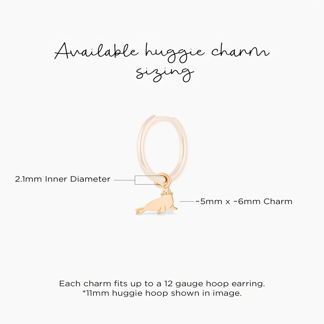 Harbor Seal Necklace Charm