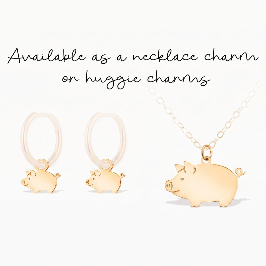 Pig Farm Animal Charm