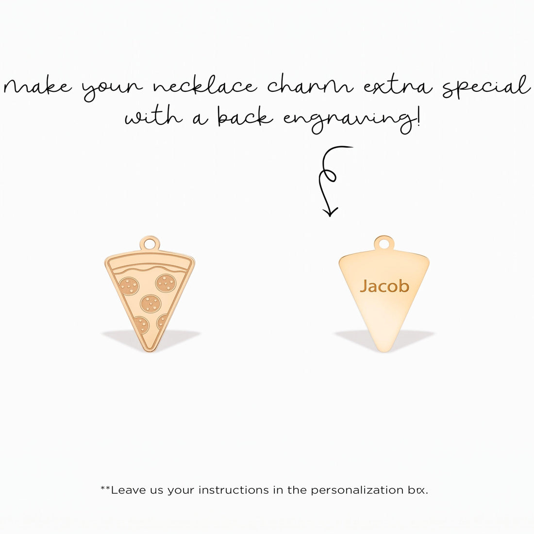 Pizza Slice Food Charm