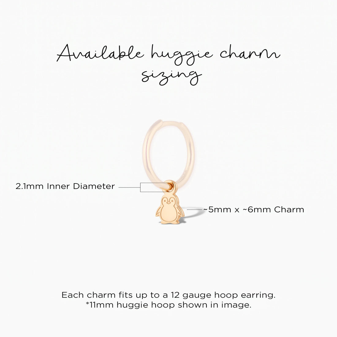 Baby Penguin Necklace Charm