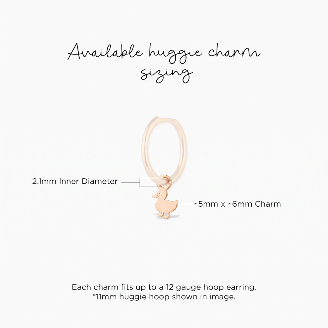 Duck Bird Necklace Charm