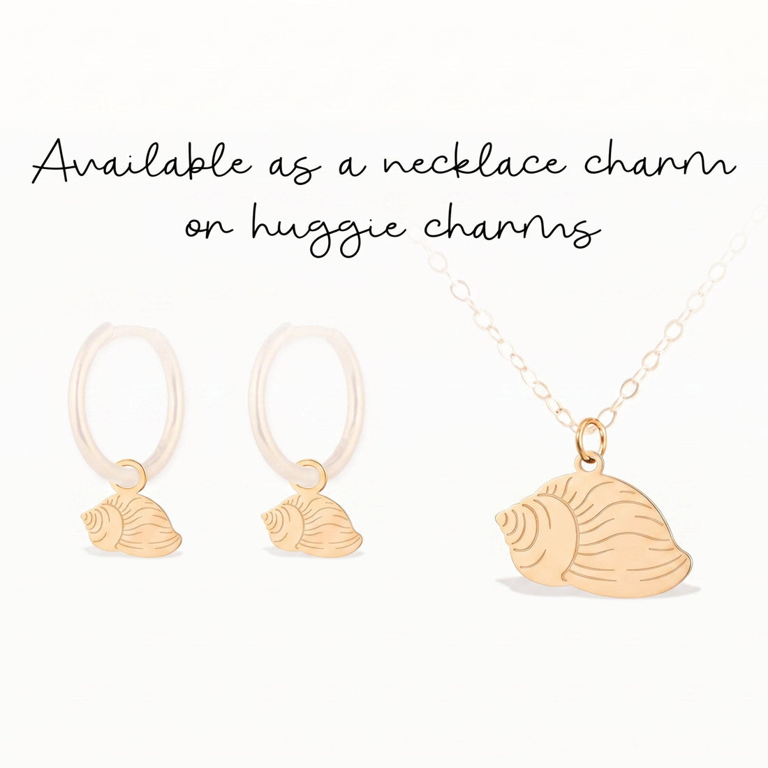 Conch Sea Shell Charm