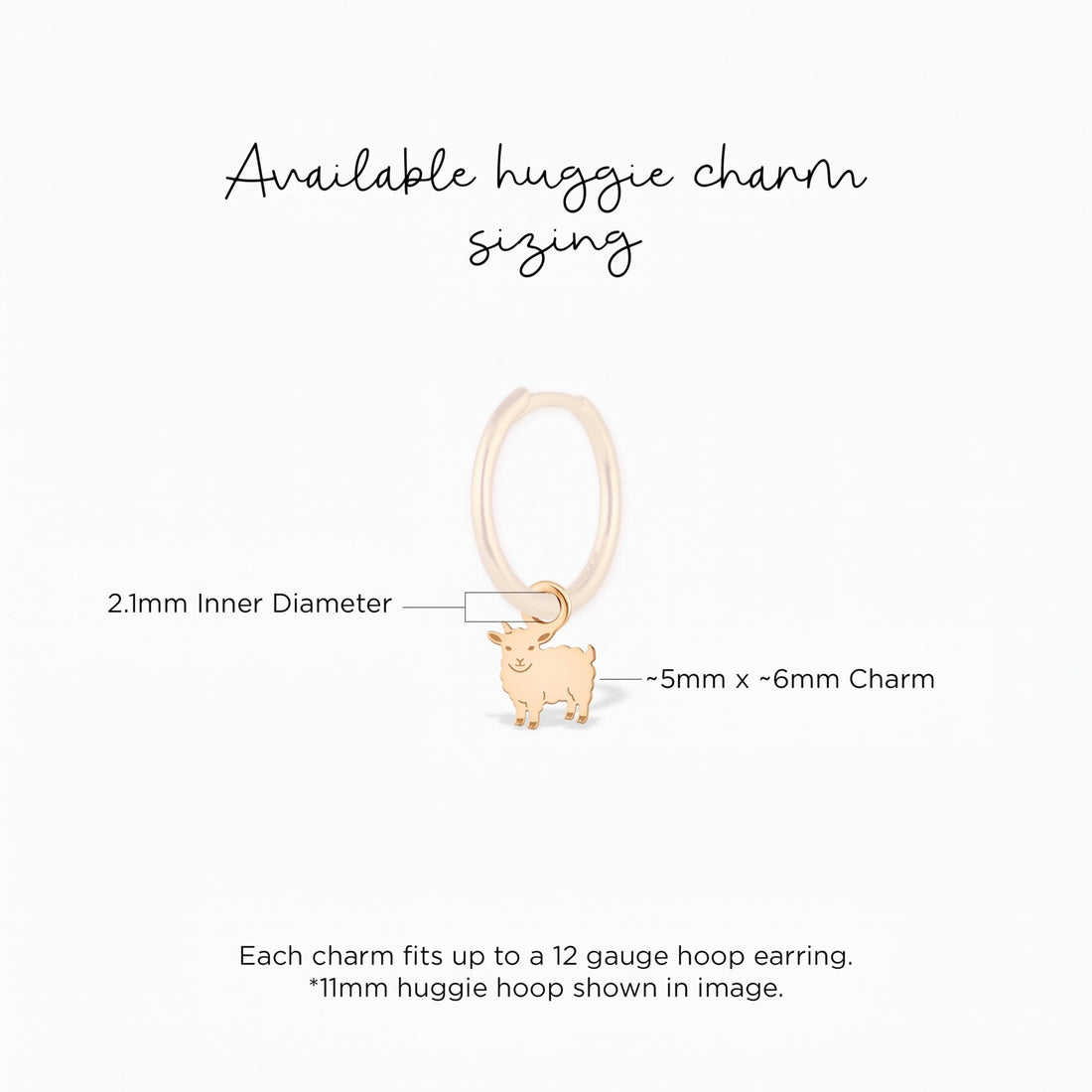 Mountain Goat Necklace Charm