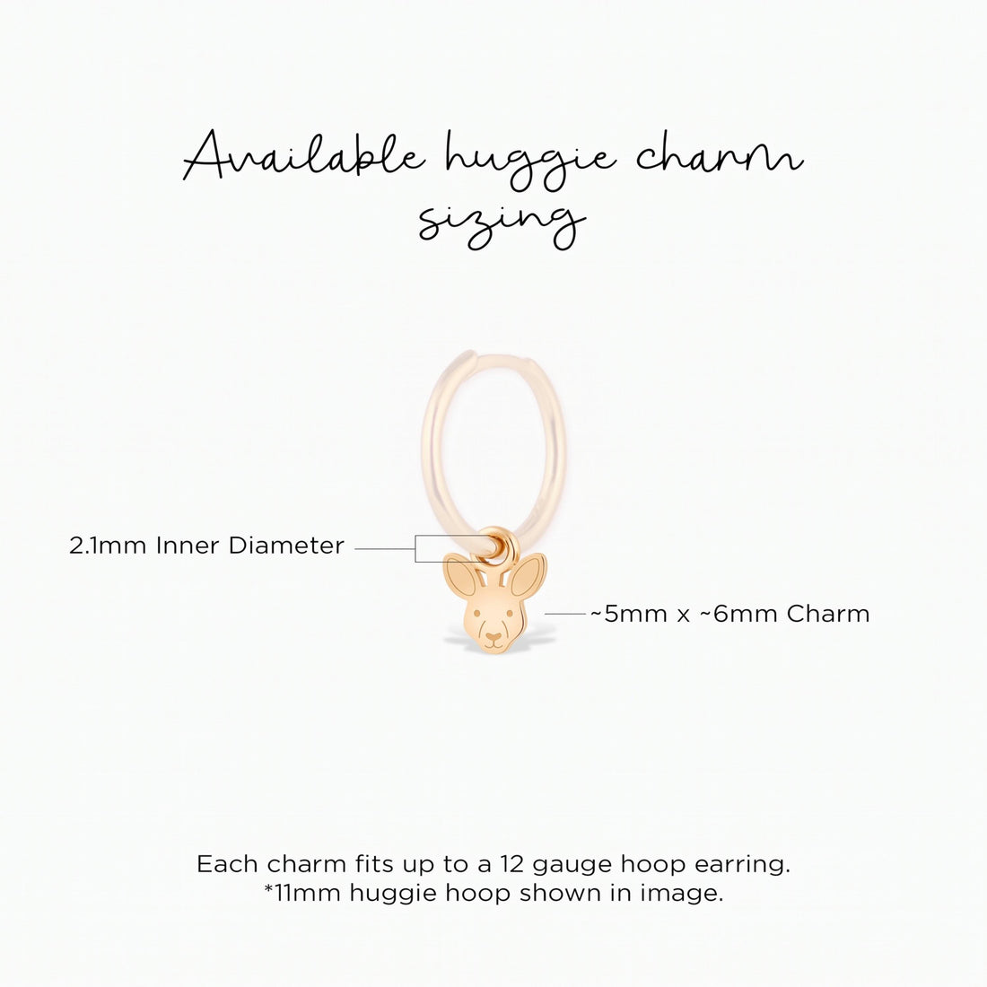 Kangaroo Head Necklace Charm