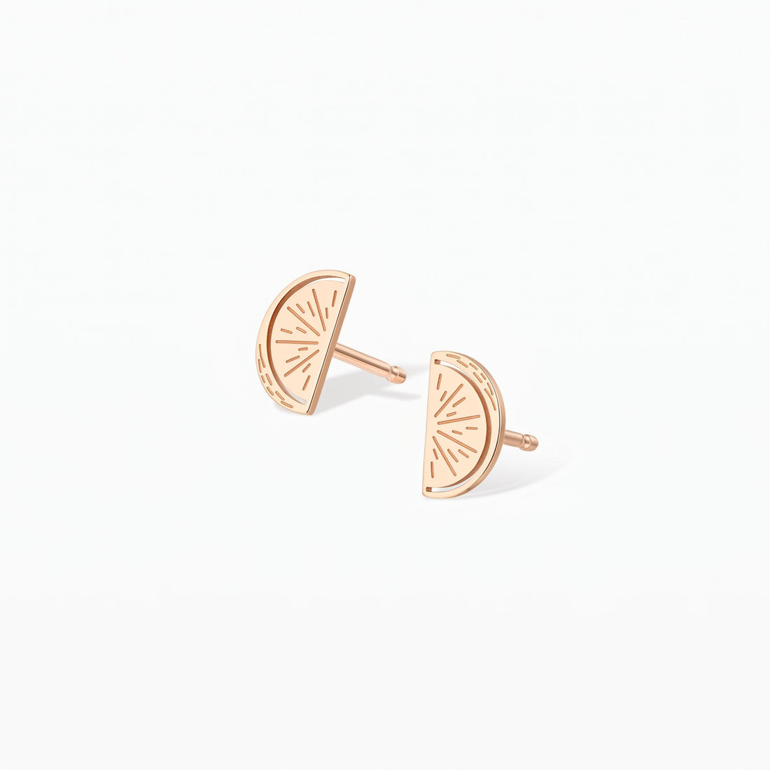 Citrus Slice Stud Earrings