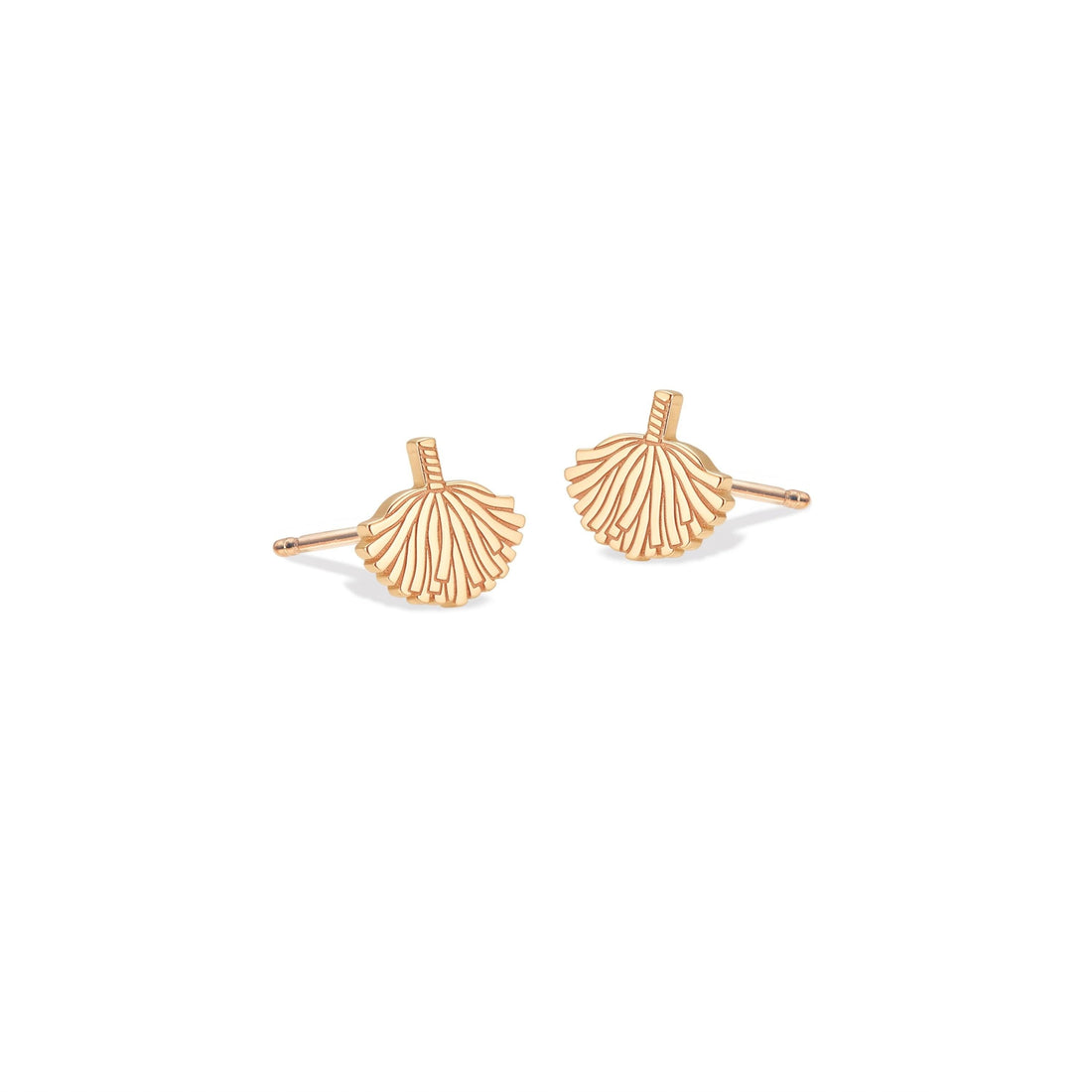 Cheerleader Pom Pom Stud Earrings
