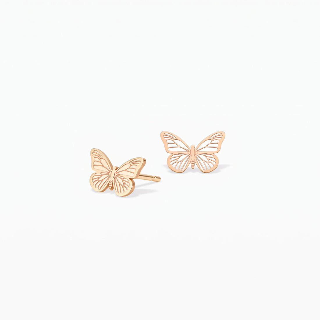 Butterfly Cutout Stud Earrings