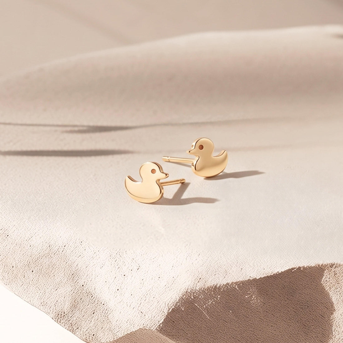 Duckie Bird Stud Earrings
