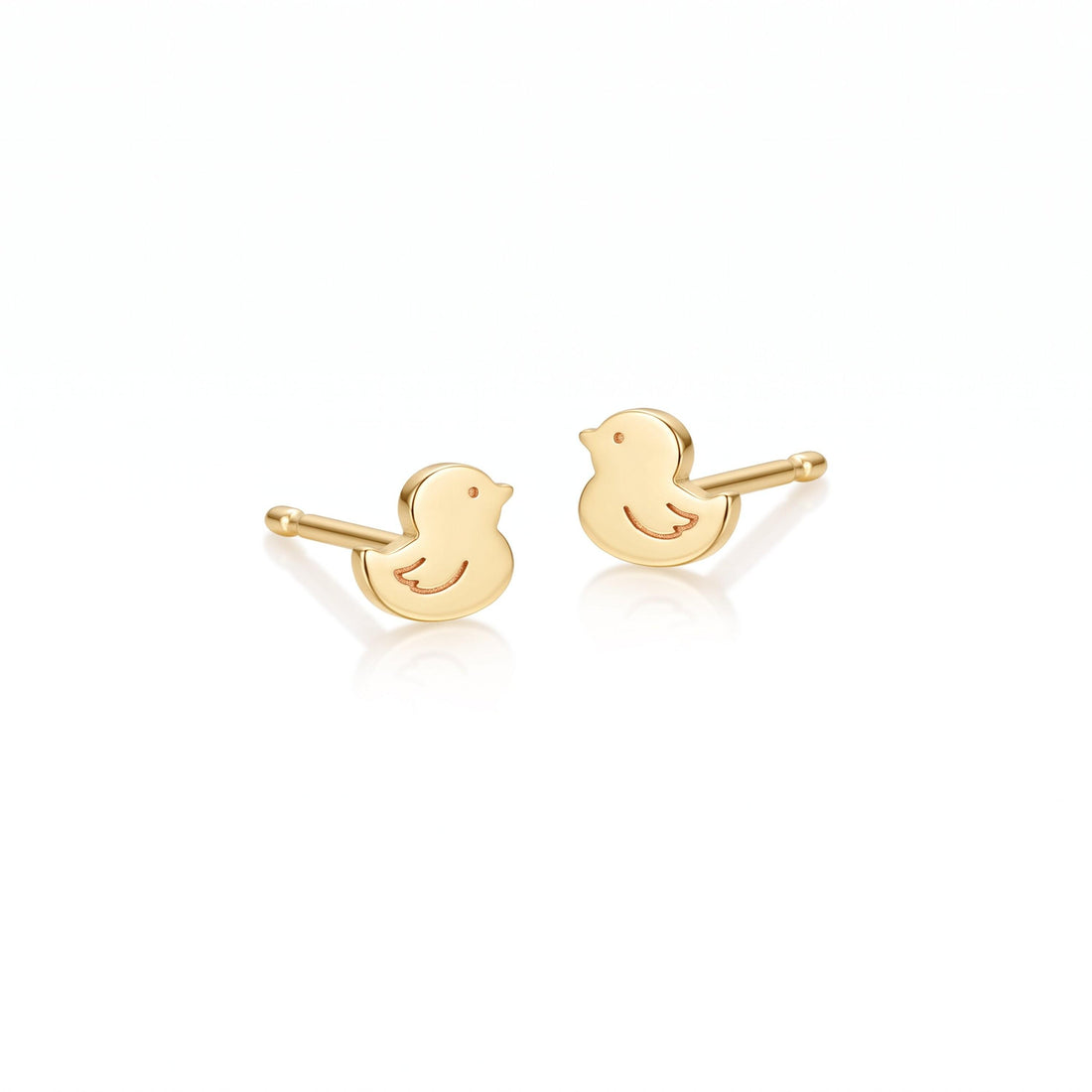 Duck Charm Stud Earrings