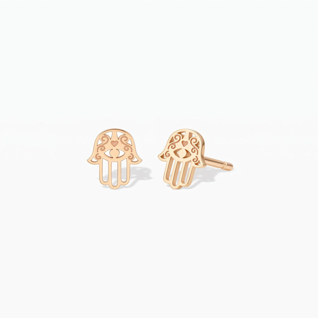 Hamsa Hand Stud Earrings