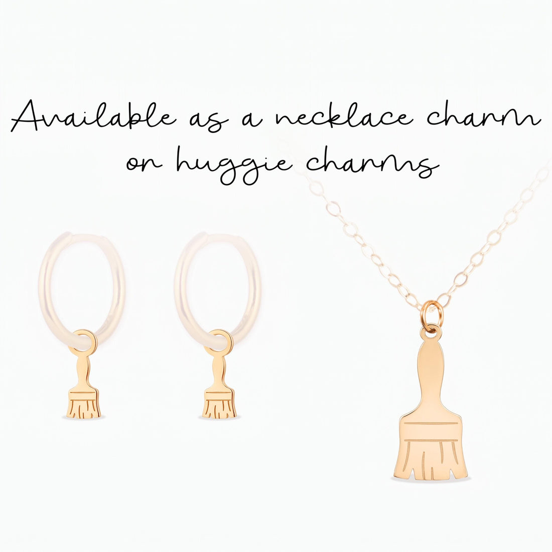 Artist Paint Brush Charm