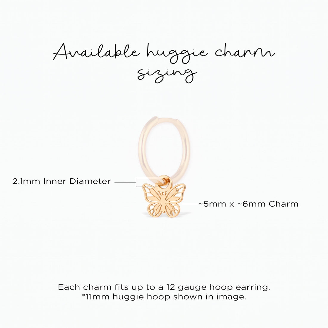 Butterfly Insect Charm Pendant