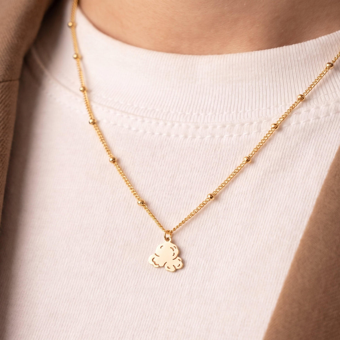 Popcorn Kernel Charm
