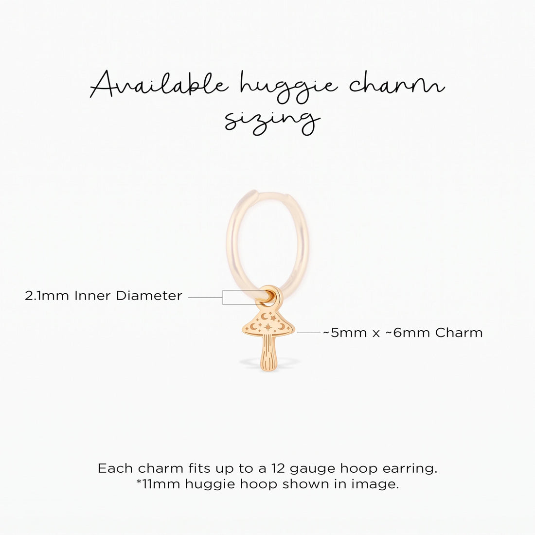 Celestial Mushroom Necklace Charm