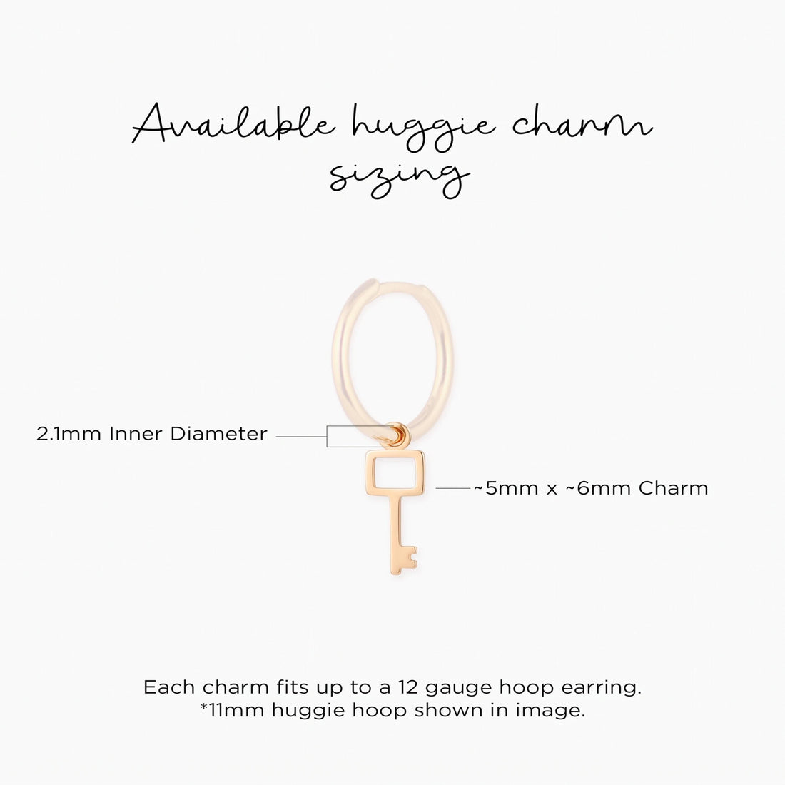Vintage House Key Charm