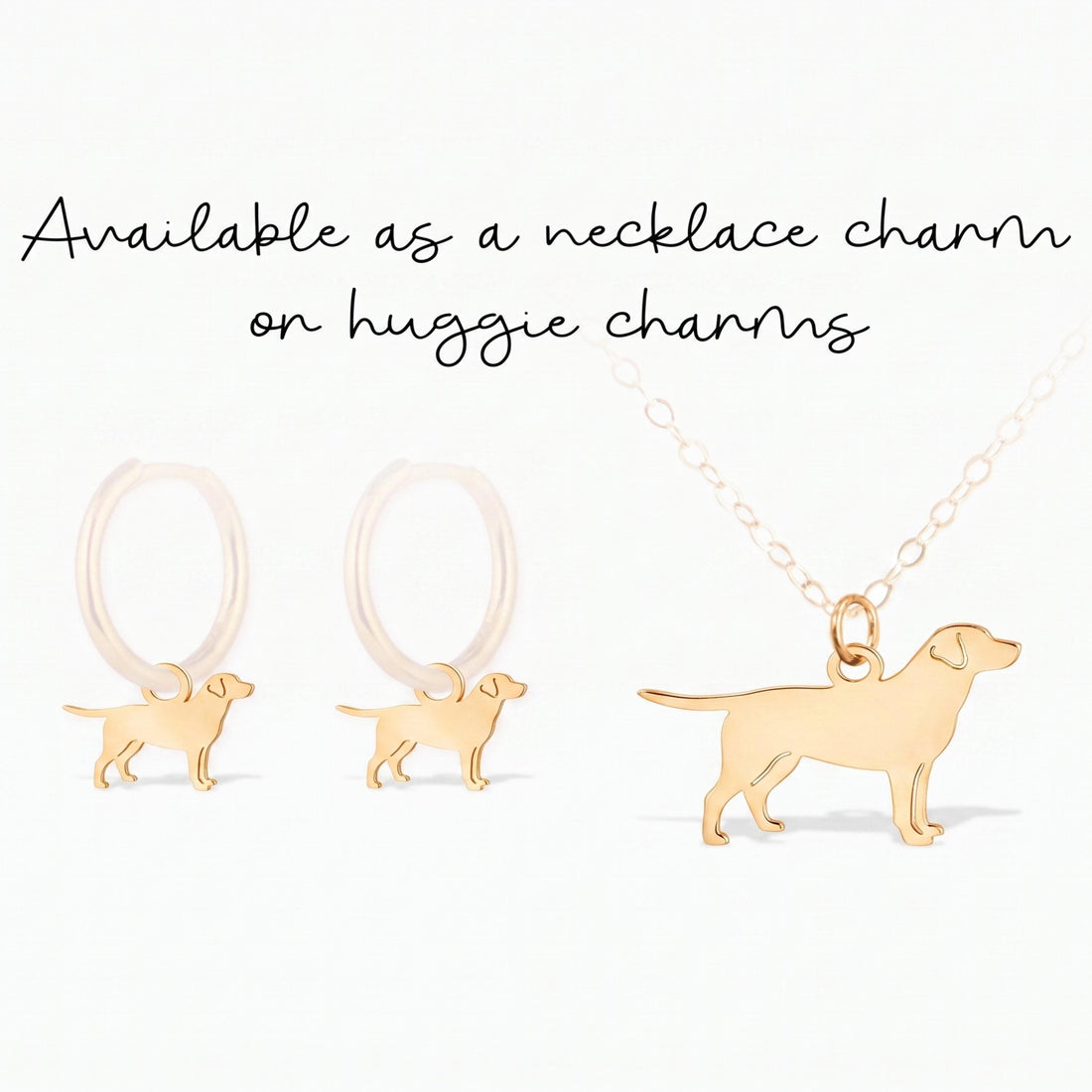 Labrador Retriever Necklace Charm