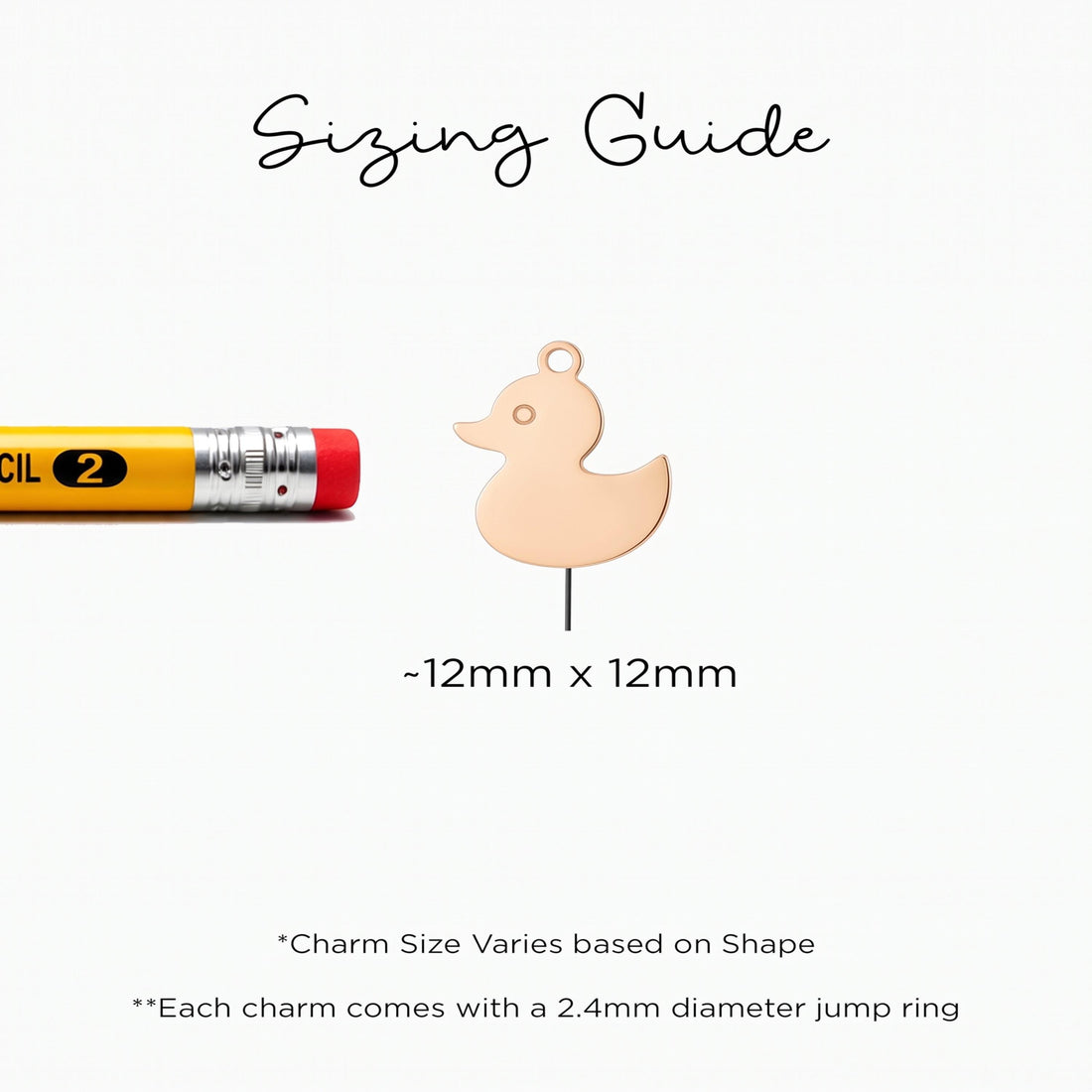 Rubber Duckie Necklace Charm