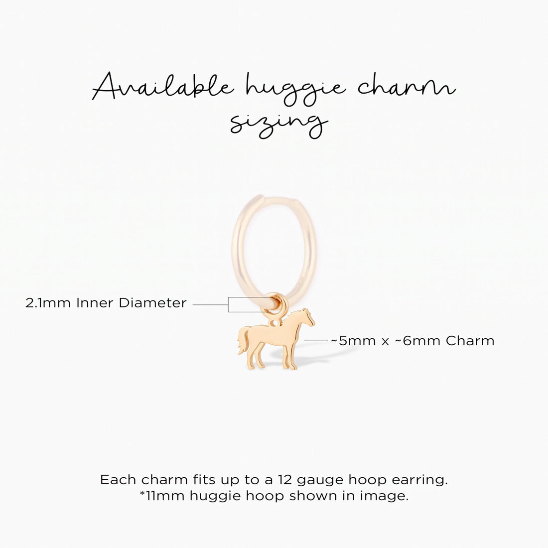 Horse Figure Necklace Charm
