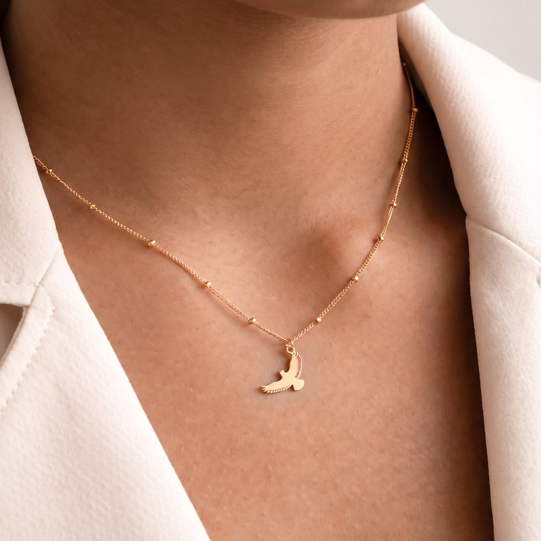 Flying Eagle Necklace Charm