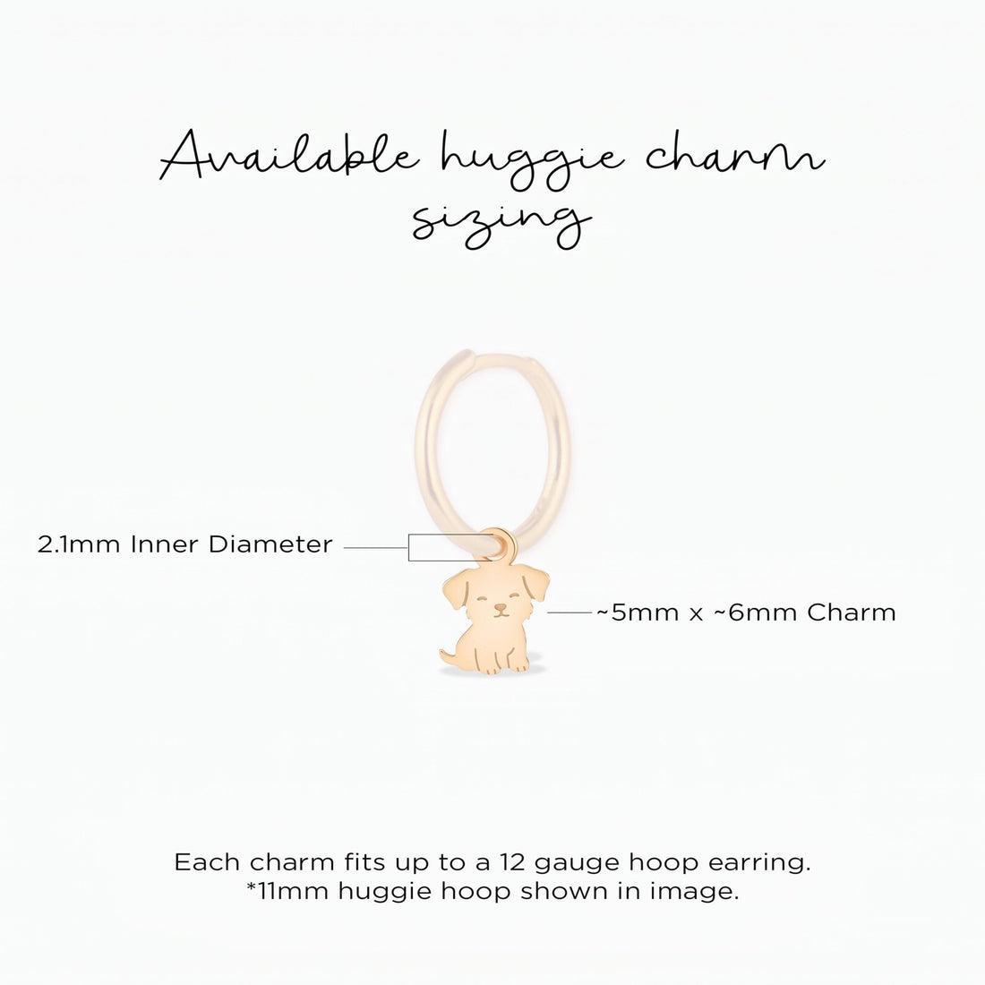 Floppy Puppy Dog Charm