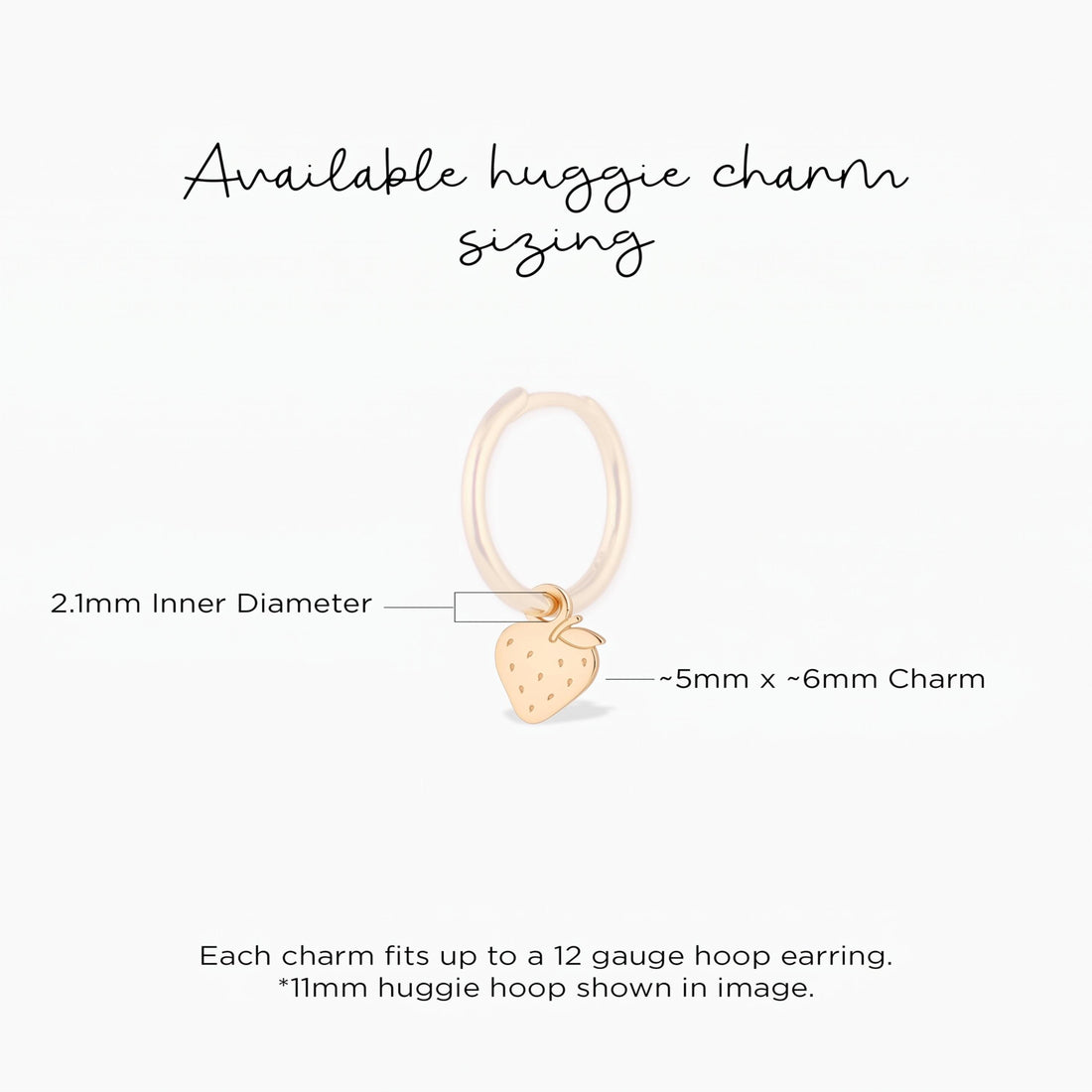 Strawberry Fruit Necklace Charm