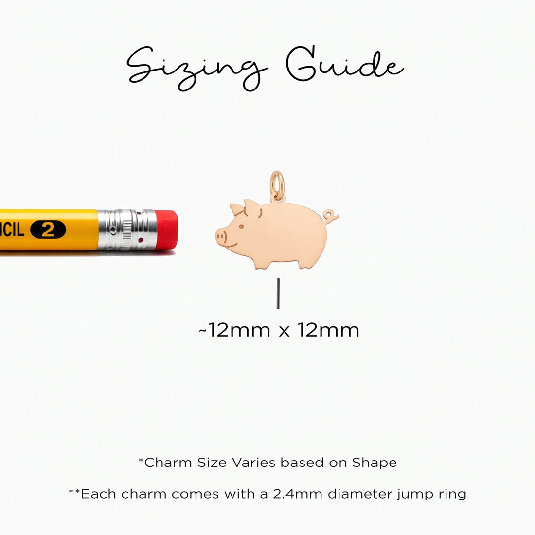 Pig Farm Animal Charm