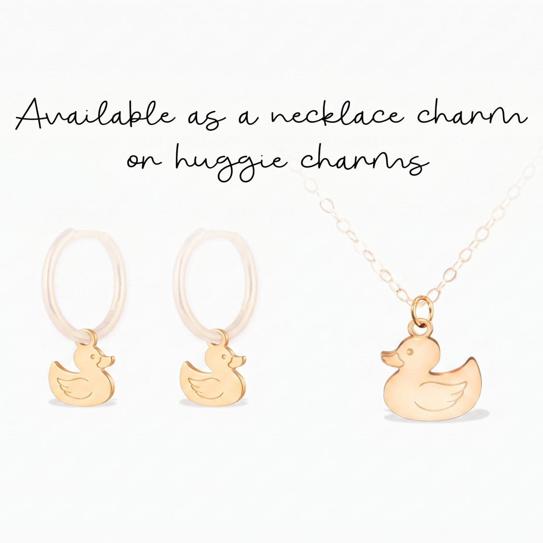 Duckling Duckie Bird Charm