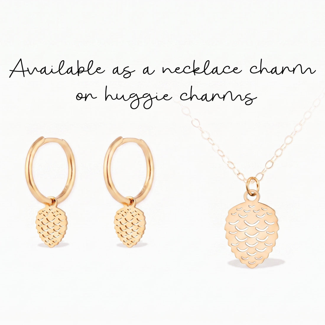 Pine Cone Tree Charm