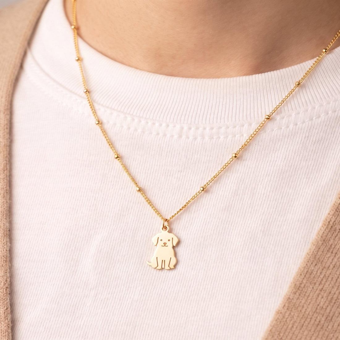 Labrador Retriever Necklace Charm