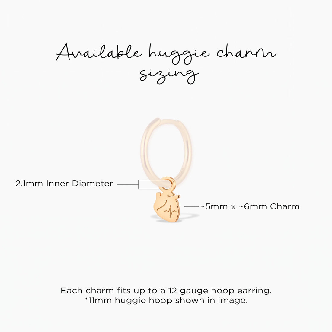 Anatomical Heart Necklace Charm