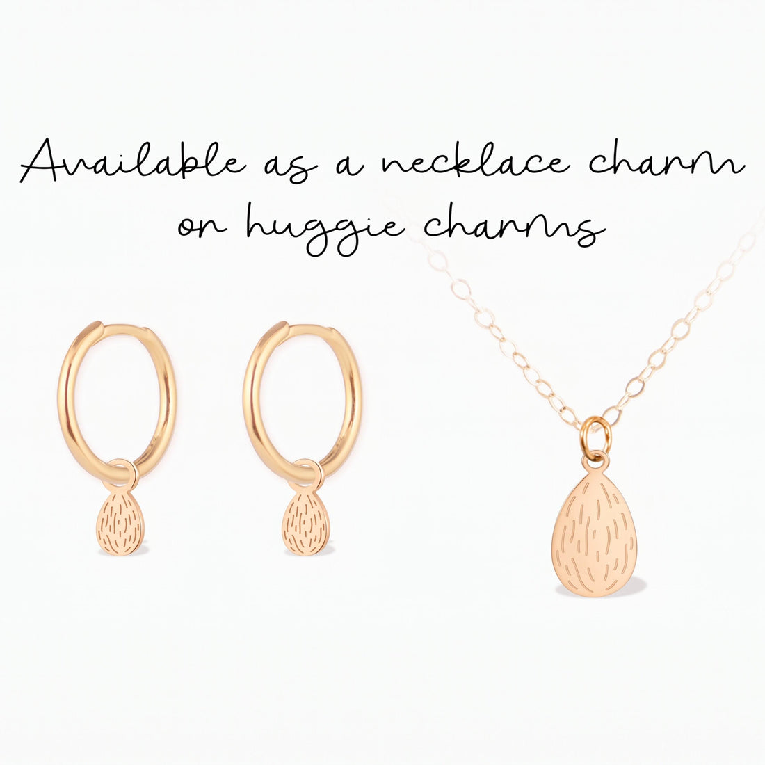 Almond Kernel Necklace Charm